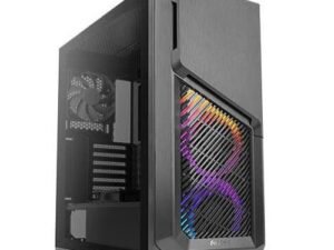 ANTEC DARK PHANTOM DP502 FLUX (ATX) MID TOWER CABINET WITH TEMPERED GLASS SIDE PANEL (BLACK) ANTEC DARK PHANTOM DP502 FLUX (ATX) MID TOWER CABINET WITH TEMPERED GLASS SIDE PANEL (BLACK)