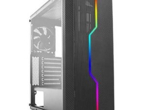 ANTEC NX230 ARGB (ATX) MID TOWER CABINET WITH TRANSPARENT SIDE PANEL AND ARGB CONTROLLER (BLACK) ANTEC NX230 ARGB (ATX) MID TOWER CABINET WITH TRANSPARENT SIDE PANEL AND ARGB CONTROLLER (BLACK)