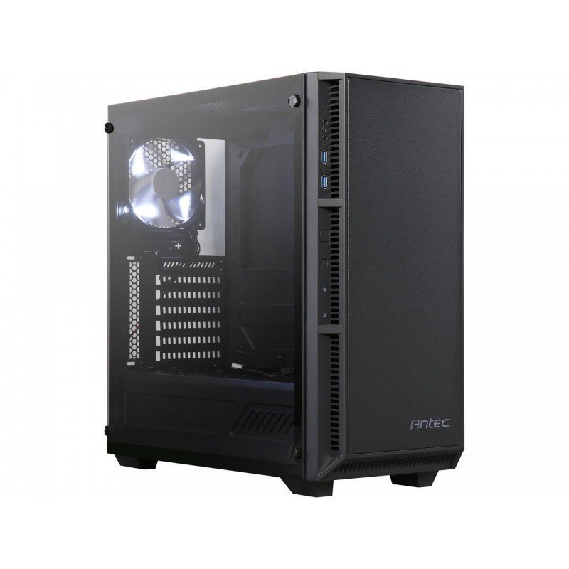 Antec P8 Black Steel / Tempered Glass ABS ATX Mid Tower Computer Case Antec P8 Black Steel / Tempered Glass ABS ATX Mid Tower Computer Case