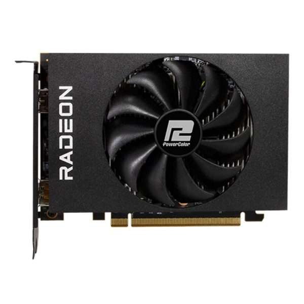 PowerColor AMD Radeon RX 6400 ITX Graphics Card | 4GB GDDR6 Video Memory PowerColor AMD Radeon RX 6400 ITX Graphics Card | 4GB GDDR6 Video Memory