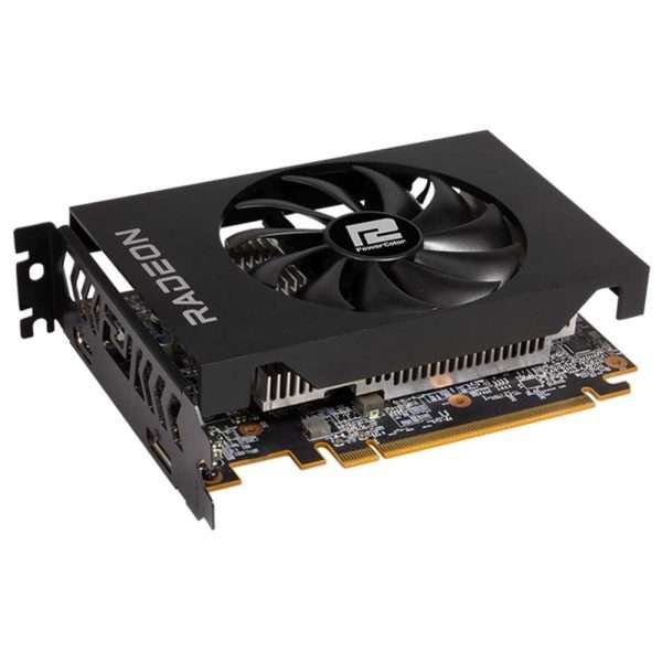 PowerColor AMD Radeon RX 6400 ITX Graphics Card | 4GB GDDR6 Video Memory PowerColor AMD Radeon RX 6400 ITX Graphics Card | 4GB GDDR6 Video Memory
