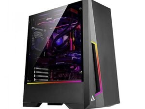 Antec Dark Phantom DP501 ATX Mid Tower Cabinet With Tempered Glass Side Panel And RGB Controller Antec Dark Phantom DP501 ATX Mid Tower Cabinet With Tempered Glass Side Panel And RGB Controller