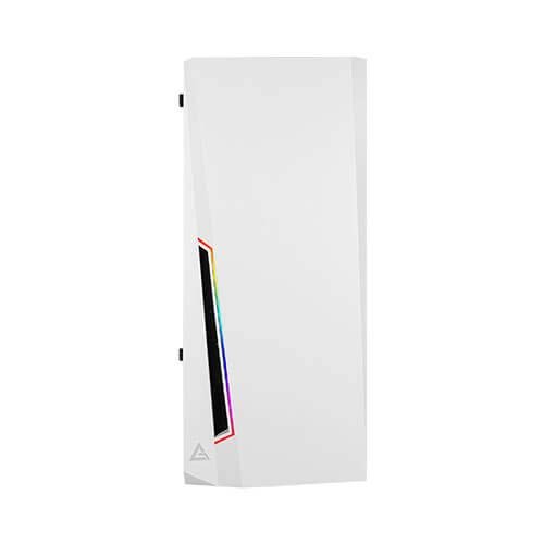 Antec Dark Phantom DP501 ATX Mid Tower White Cabinet With Tempered Glass Side Panel And RGB Controller Antec Dark Phantom DP501 ATX Mid Tower White Cabinet With Tempered Glass Side Panel And RGB Controller