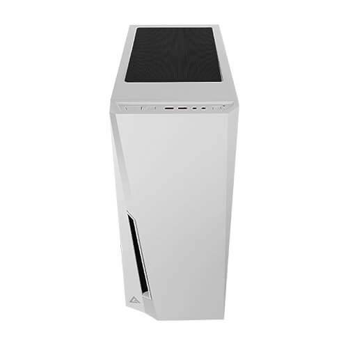 Antec Dark Phantom DP501 ATX Mid Tower White Cabinet With Tempered Glass Side Panel And RGB Controller Antec Dark Phantom DP501 ATX Mid Tower White Cabinet With Tempered Glass Side Panel And RGB Controller