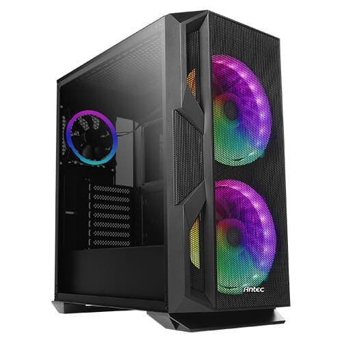 Antec NX800 ARGB E-ATX Mid Tower Cabinet with Tempered Glass Side Panel Antec NX800 ARGB E-ATX Mid Tower Cabinet with Tempered Glass Side Panel