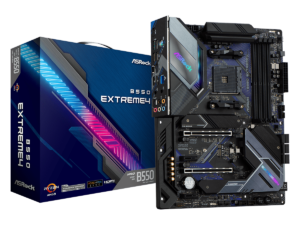 ASRock B550 Extreme4 AM4 ATX Motherboard (AMD Socket AM4/3rd Gen Ryzen Series CPU/Max 128GB DDR4 4733MHz Memory) ASRock B550 Extreme4 AM4 ATX Motherboard (AMD Socket AM4/3rd Gen Ryzen Series CPU/Max 128GB DDR4 4733MHz Memory)