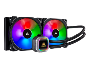 Corsair Hydro Series H115i RGB PLATINUM 280mm Liquid CPU Cooler CW-9060038-WW Corsair Hydro Series H115i RGB PLATINUM 280mm Liquid CPU Cooler CW-9060038-WW
