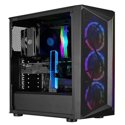Cooler Master CMP 510 Mid Tower ATX Transparent Side Panel Cabinet CP510-KGNN-S00 Cooler Master CMP 510 Mid Tower ATX Transparent Side Panel Cabinet CP510-KGNN-S00