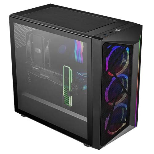 Cooler Master CMP 510 Mid Tower ATX Transparent Side Panel Cabinet CP510-KGNN-S00 Cooler Master CMP 510 Mid Tower ATX Transparent Side Panel Cabinet CP510-KGNN-S00