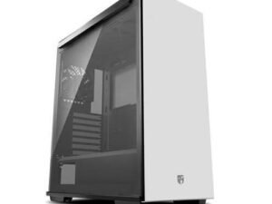 DEEPCOOL GAMERSTORM MACUBE 310P ATX MID TOWER WHITE CABINET WITH TEMPERED GLASS SIDE PANEL DEEPCOOL GAMERSTORM MACUBE 310P ATX MID TOWER WHITE CABINET WITH TEMPERED GLASS SIDE PANEL