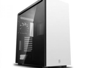 DEEPCOOL GAMERSTORM MACUBE 550 ATX FULL TOWER WHITE CABINET WITH TEMPERED GLASS SIDE PANEL