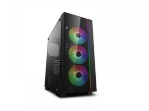 Deepcool MATREXX 55 V3 ADD-RGB 3F Mid Tower Black Cabinet With Tempered Glass Side Panel DP-ATX-MATREXX55V3-AR-3F