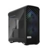 Fractal Design Torrent RGB Black E-ATX Tempered Glass Window High-Airflow Mid Tower Cabinet FD-C-TOR1A-04