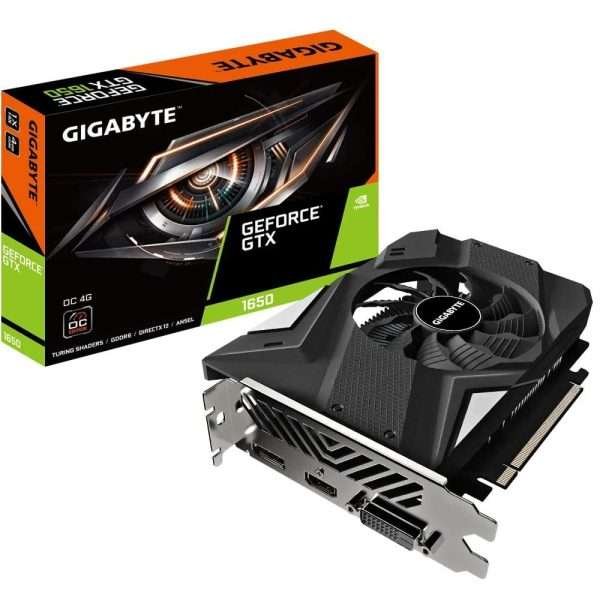 Gigabyte Nvidia GeForce GTX 1650 D6 OC 4GB GDDR6 Graphic Card (rev. 2.0) Gigabyte Nvidia GeForce GTX 1650 D6 OC 4GB GDDR6 Graphic Card (rev. 2.0)