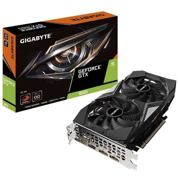 Gigabyte Nvidia GeForce GTX 1660 OC 6GB GDDR5 Graphics Card