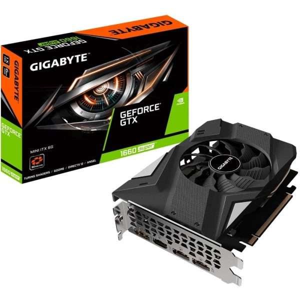 Gigabyte Nvidia GeForce GTX 1660 Super Mini-ITX 6GB GDDR6 Graphics Card Gigabyte Nvidia GeForce GTX 1660 Super Mini-ITX 6GB GDDR6 Graphics Card