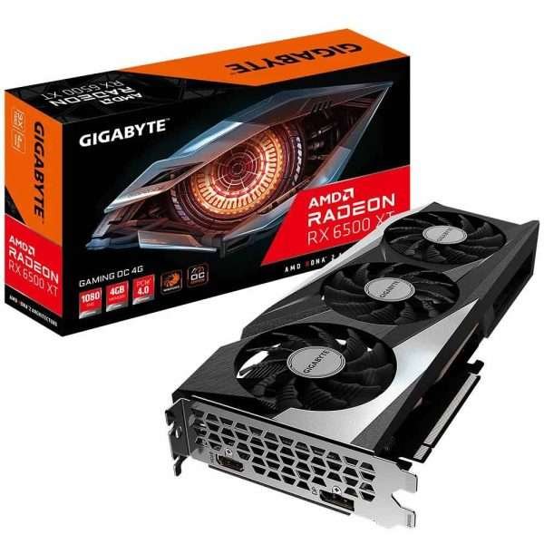 Gigabyte AMD Radeon RX 6500 XT Gaming OC | 4GB GDDR6 Graphics Card Gigabyte AMD Radeon RX 6500 XT Gaming OC | 4GB GDDR6 Graphics Card