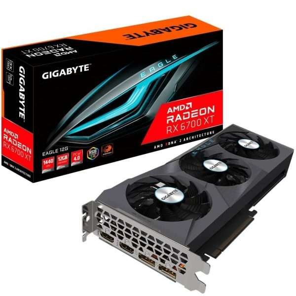 Gigabyte AMD Radeon RX 6700 XT Eagle | 12GB GDDR6 Graphics Card Gigabyte AMD Radeon RX 6700 XT Eagle | 12GB GDDR6 Graphics Card