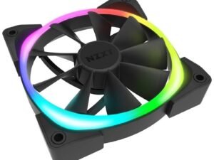 NZXT Aer RGB 2 RGB Fan for HUE 2 Powered by CAM HF-28140-B1 NZXT Aer RGB 2 RGB Fan for HUE 2 Powered by CAM HF-28140-B1