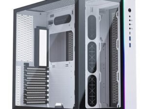 PHANTEKS Metallic Gear Neo Qube White Tempered Glass Steel E-ATX Mid Tower Desktop Chassis MG-NE620Q_DWT01 PHANTEKS Metallic Gear Neo Qube White Tempered Glass Steel E-ATX Mid Tower Desktop Chassis MG-NE620Q_DWT01
