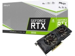 PNY GeForce RTX 3050 8GB UPRISING | Dual Fan | 8GB GDDR6 Graphics Card
