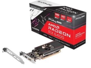 Sapphire Pulse AMD Radeon RX 6400 Graphics Card | 4GB GDDR6 Video Memory Sapphire Pulse AMD Radeon RX 6400 Graphics Card | 4GB GDDR6 Video Memory