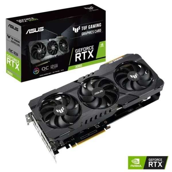 Asus TUF Gaming | Nvidia GeForce RTX 3060 V2 OC Edition | 12GB GDDR6 Graphics Card Asus TUF Gaming | Nvidia GeForce RTX 3060 V2 OC Edition | 12GB GDDR6 Graphics Card