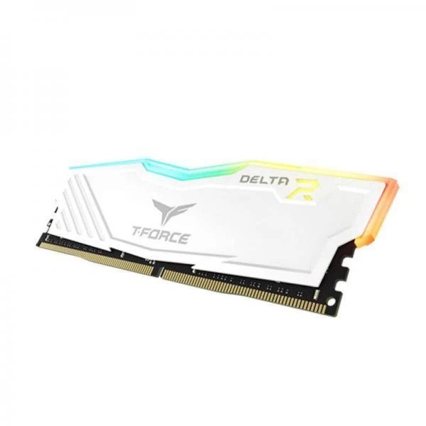 Teamgroup T-FORCE DELTA RGB Series 16GB (8GBX2) DDR4 3200MHz White Memory TF4D416G3200HC16CDC01 Teamgroup T-FORCE DELTA RGB Series 16GB (8GBX2) DDR4 3200MHz White Memory TF4D416G3200HC16CDC01
