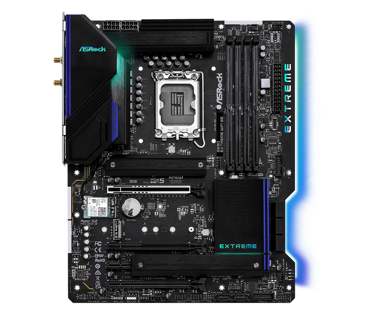 Asrock Z690 Extreme WiFi 6E DDR4 Intel Z690 Chipset Motherboard Asrock Z690 Extreme WiFi 6E DDR4 Intel Z690 Chipset Motherboard