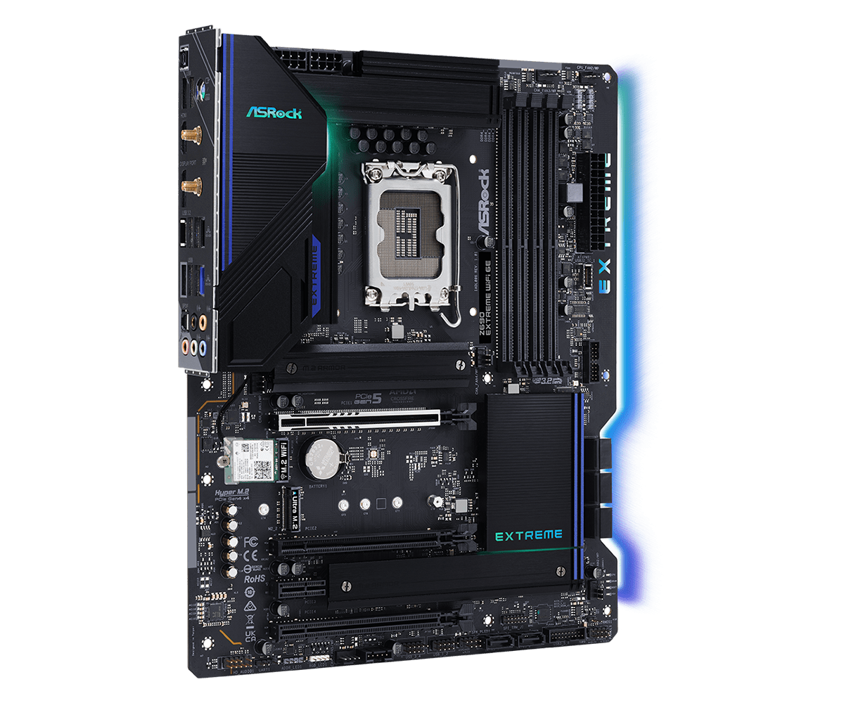 Asrock Z690 Extreme WiFi 6E DDR4 Intel Z690 Chipset Motherboard Asrock Z690 Extreme WiFi 6E DDR4 Intel Z690 Chipset Motherboard