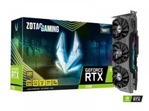 ZOTAC GAMING GeForce RTX 3080 Trinity LHR Graphic Card ZT-A30800D-10PLHR ZOTAC GAMING GeForce RTX 3080 Trinity LHR Graphic Card ZT-A30800D-10PLHR