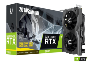 Zotac RTX 2060 Twin Fan 12GB Gaming Graphics Card ZT-T20620F-10M Zotac RTX 2060 Twin Fan 12GB Gaming Graphics Card ZT-T20620F-10M