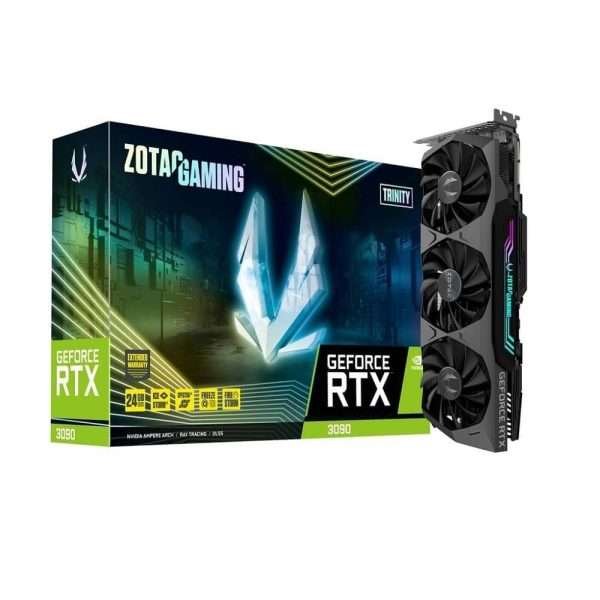 Zotac Gaming Nvidia GeForce RTX 3090 Trinity 24GB GDDR6X Graphics Card Zotac Gaming Nvidia GeForce RTX 3090 Trinity 24GB GDDR6X Graphics Card