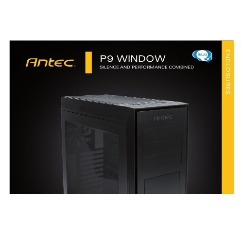 Antec P9 Window Black ATX / Micro ATX Mid Tower Computer Case Antec P9 Window Black ATX / Micro ATX Mid Tower Computer Case