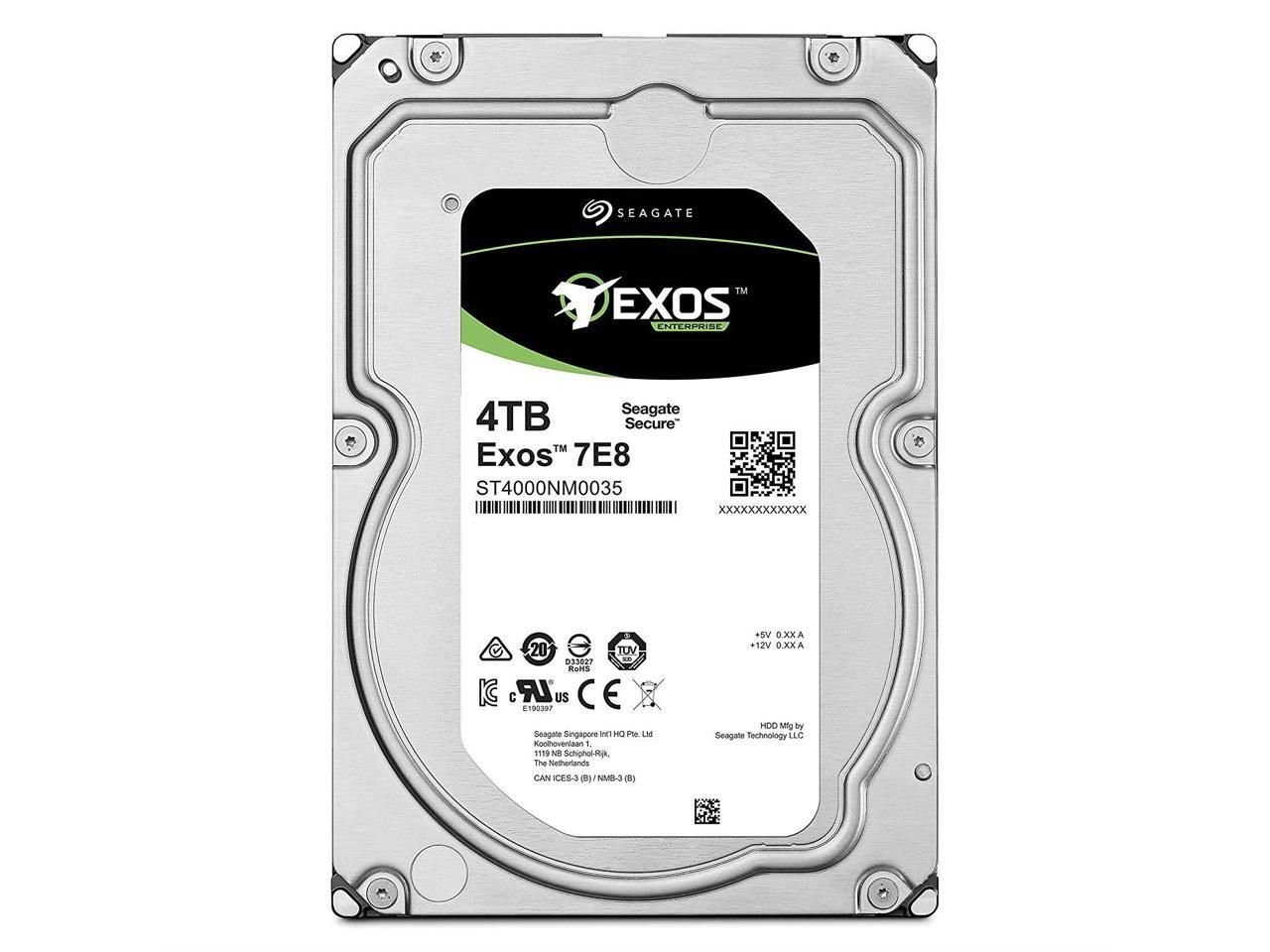 Seagate EXOS 4TB 3.5‰Û� Enterprise HDD 7200 RPM 128MB Cache Internal Hard Drive ST4000NM002A Seagate EXOS 4TB 3.5‰Û� Enterprise HDD 7200 RPM 128MB Cache Internal Hard Drive ST4000NM002A