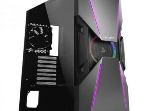 Antec Dark Avenger DA601 RGB E-ATX Mid Tower Cabinet With Tempered Glass Panel Antec Dark Avenger DA601 RGB E-ATX Mid Tower Cabinet With Tempered Glass Panel