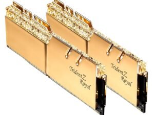 G.Skill Trident Z Royal Gold 32 GB (2 x 16GB) 3200 MHz DDR4 Memory F4-3200C14D-32GTRG G.Skill Trident Z Royal Gold 32 GB (2 x 16GB) 3200 MHz DDR4 Memory F4-3200C14D-32GTRG