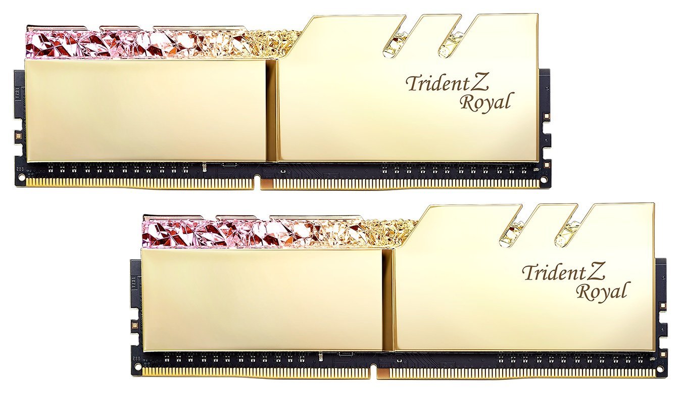 G.Skill Trident Z Royal Gold 32GB (2x16GB) 4000MHz Memory G.Skill Trident Z Royal Gold 32GB (2x16GB) 4000MHz Memory