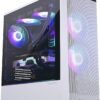 Phanteks ECLIPSE P360A DRGB (E-ATX) Mid Tower Cabinet With Tempered Glass Side Panel (White) PH-EC360ATG_DWT01
