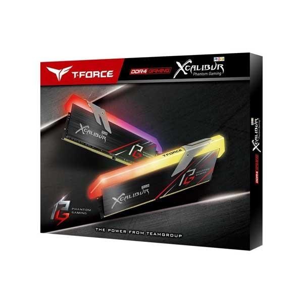 Teamgroup XCALIBUR Phantom Gaming RGB 8GBx2 3200MHz DDR4 RAM TF8D416G3200HC16CDC01 Teamgroup XCALIBUR Phantom Gaming RGB 8GBx2 3200MHz DDR4 RAM TF8D416G3200HC16CDC01