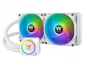 Thermaltake TH240 ARGB Sync Snow Edition AIO Liquid Cooler CL-W301-PL12SW-A Thermaltake TH240 ARGB Sync Snow Edition AIO Liquid Cooler CL-W301-PL12SW-A