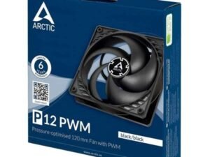 Arctic P12 PWM 120mm Case Fan Black Arctic P12 PWM 120mm Case Fan Black