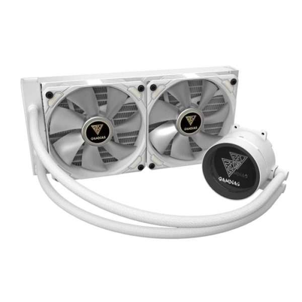 Gamdias Chione M3-240W ARGB CPU Liquid Cooler | White