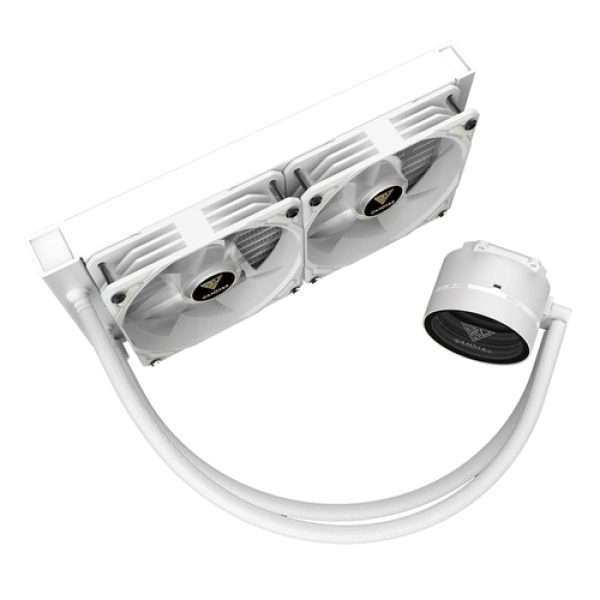 Gamdias Chione M3-240W ARGB CPU Liquid Cooler | White