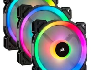 Corsair LL120 RGB PWM Cabinet Fan with Lighting Node Pro | Tripple Pack Corsair LL120 RGB PWM Cabinet Fan with Lighting Node Pro | Tripple Pack