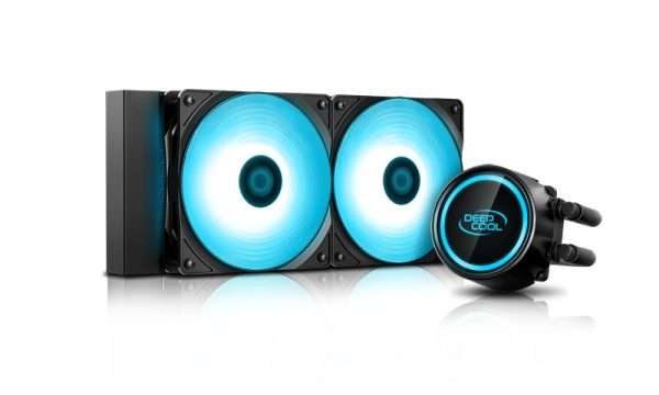 Deepcool Gammaxx L240T AIO Liquid Cooling System Blue Deepcool Gammaxx L240T AIO Liquid Cooling System Blue