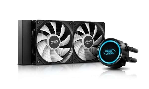 Deepcool Gammaxx L240T AIO Liquid Cooling System Blue Deepcool Gammaxx L240T AIO Liquid Cooling System Blue