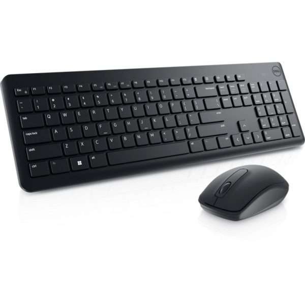 Dell KM3322W Wireless Keyboard and Mouse Combo | Anti Fade and Spill Resistant keys | Black Dell KM3322W Wireless Keyboard and Mouse Combo | Anti Fade and Spill Resistant keys | Black