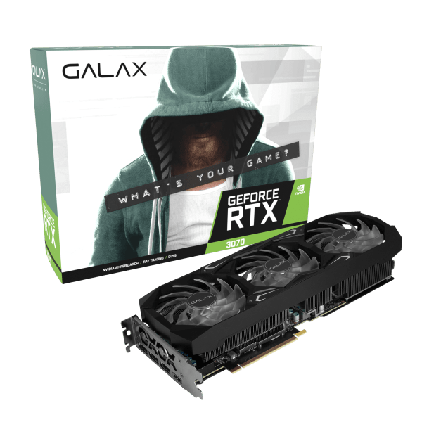 GALAX Nvidia GeForce RTX 3070 SG (1-Click OC) 8GB GDDR6 Graphics Card GALAX Nvidia GeForce RTX 3070 SG (1-Click OC) 8GB GDDR6 Graphics Card