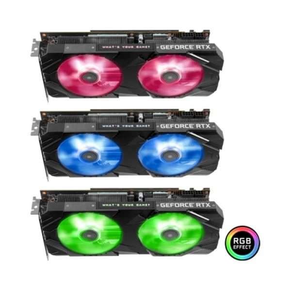 Galax GeForce RTX 2070 1 Click OC White Mini 8GB Graphics Card Galax GeForce RTX 2070 1 Click OC White Mini 8GB Graphics Card